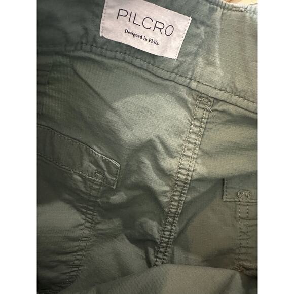 Pilcro Anthropologie The Wanderer Mid-Rise Relaxed-Leg Pants Green Size 33 - Picture 5 of 13